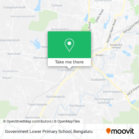 Government Lower Primary School map