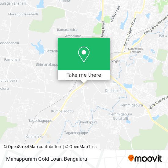 Manappuram Gold Loan map