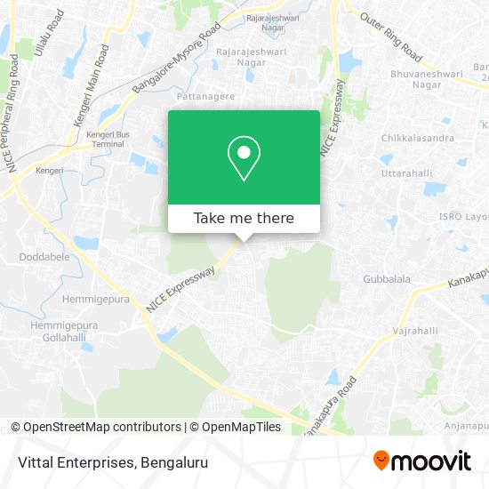 Vittal Enterprises map