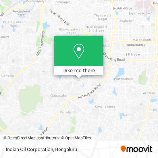 Indian Oil Corporation map