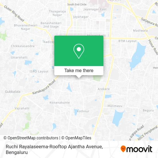 Ruchi Rayalaseema-Rooftop Ajantha Avenue map