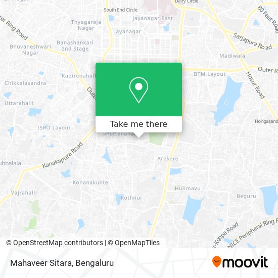 Mahaveer Sitara map