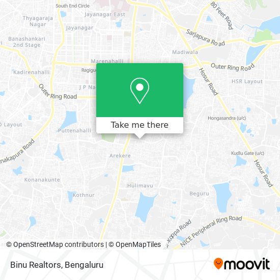 Binu Realtors map