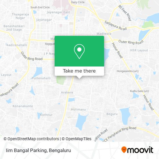 Iim Bangal Parking map