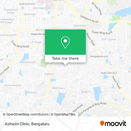 Ashwini Clinic map