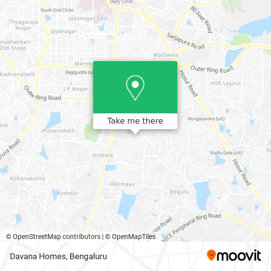 Davana Homes map