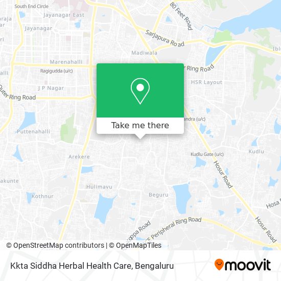 Kkta Siddha Herbal Health Care map