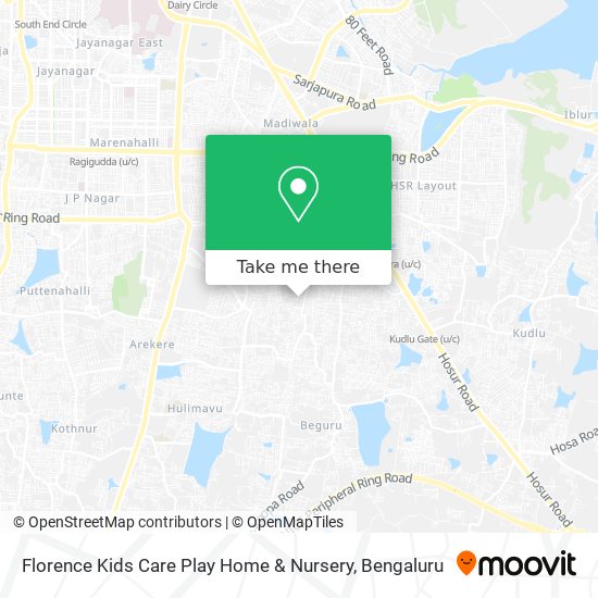 Florence Kids Care Play Home & Nursery map