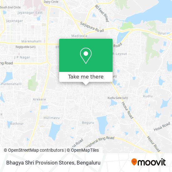 Bhagya Shri Provision Stores map