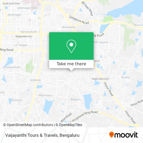 Vaijayanthi Tours & Travels map