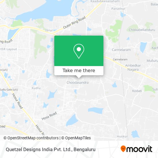 Quetzel Designs India Pvt. Ltd. map