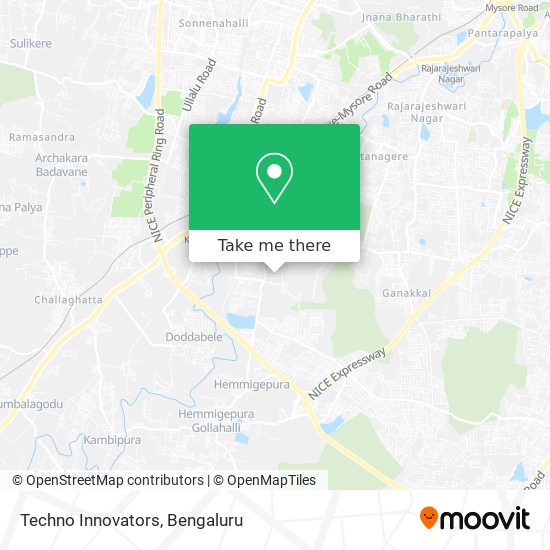 Techno Innovators map