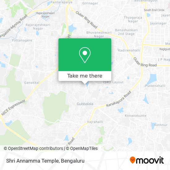 Shri Annamma Temple map