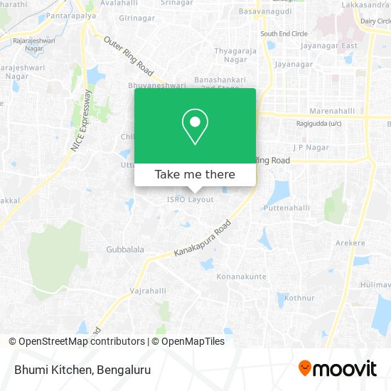 Bhumi Kitchen map