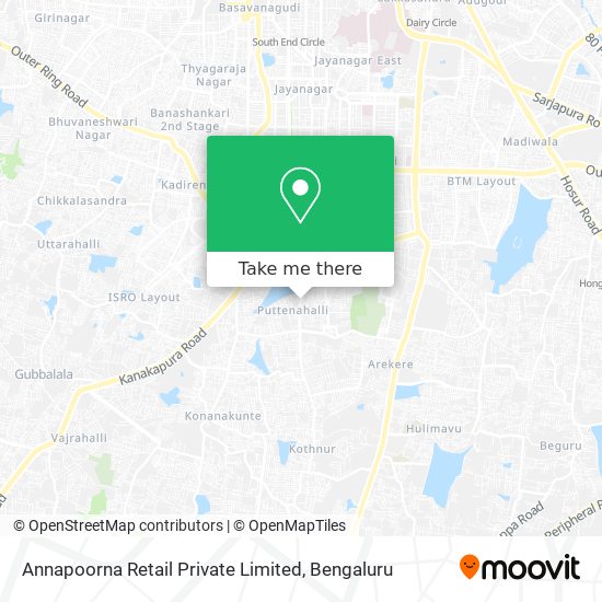 Annapoorna Retail Private Limited map