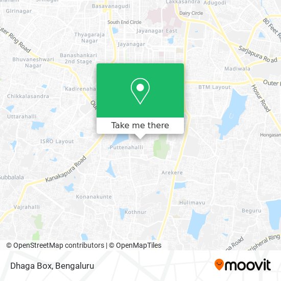 Dhaga Box map