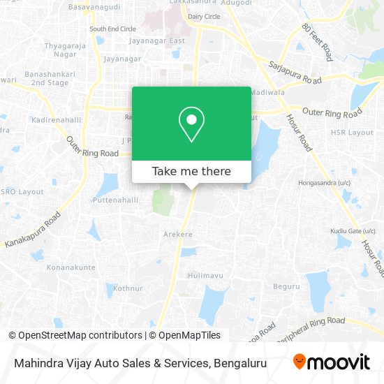 Mahindra Vijay Auto Sales & Services map