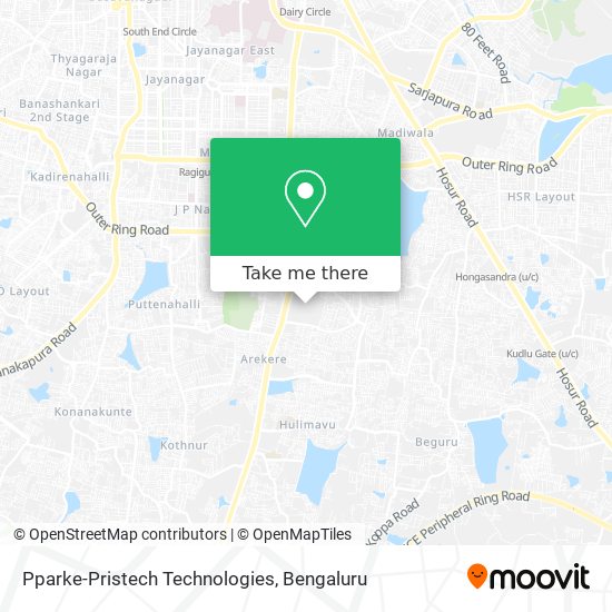 Pparke-Pristech Technologies map