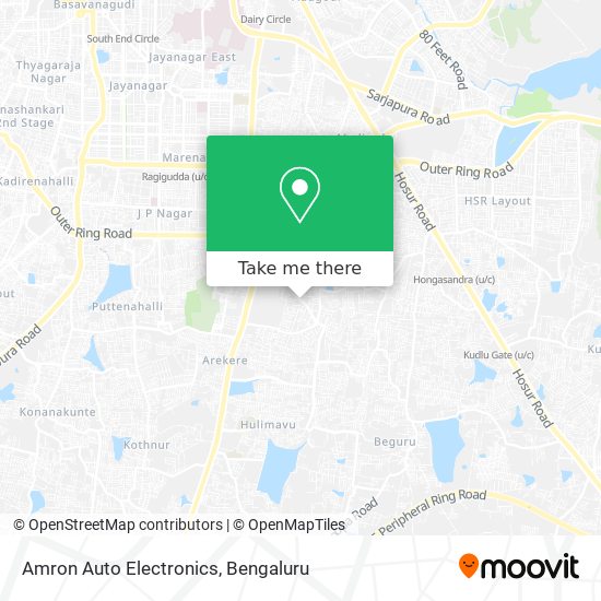 Amron Auto Electronics map