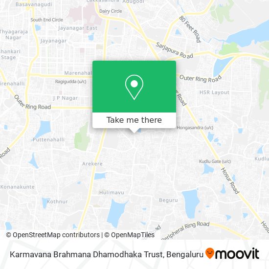 Karmavana Brahmana Dhamodhaka Trust map