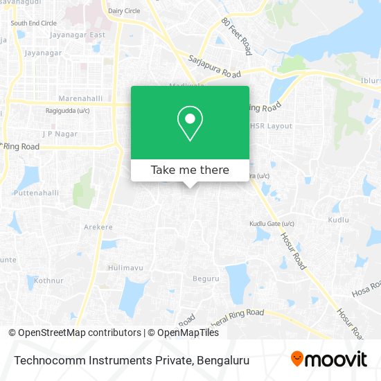 Technocomm Instruments Private map