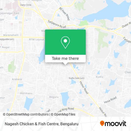 Nagesh Chicken & Fish Centre map