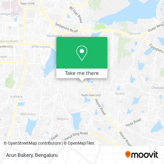 Arun Bakery map