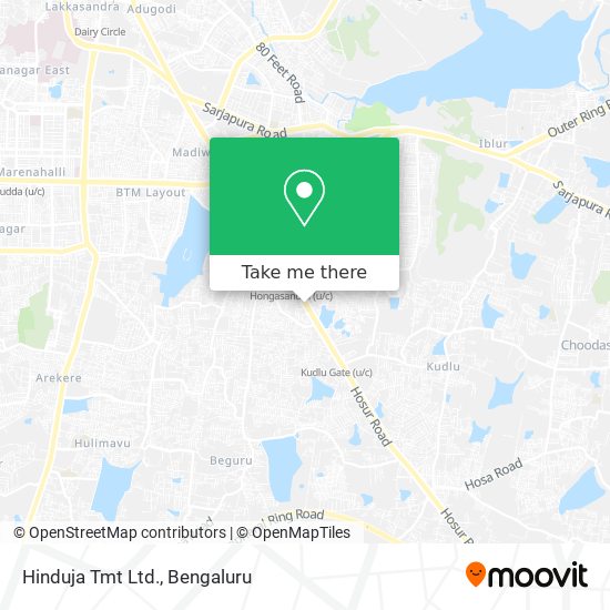 Hinduja Tmt Ltd. map