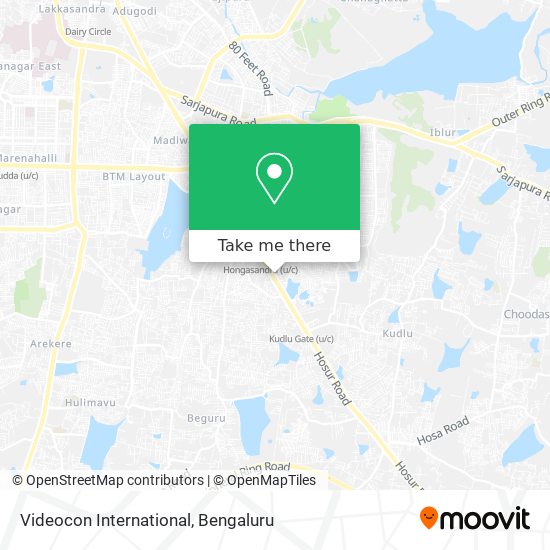 Videocon International map