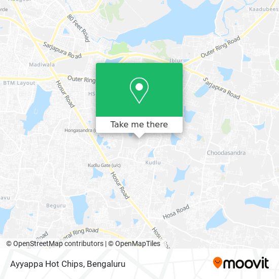 Ayyappa Hot Chips map