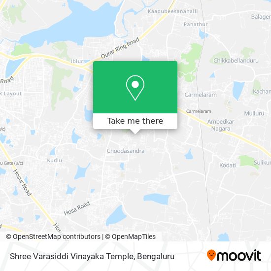 Shree Varasiddi Vinayaka Temple map