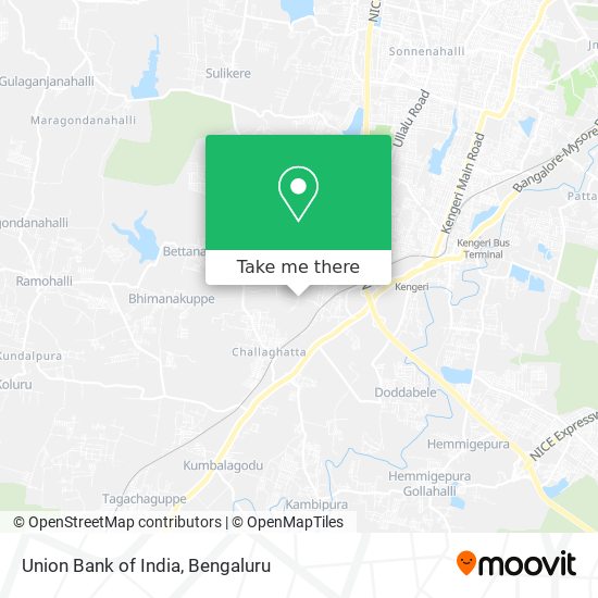 Union Bank of India map