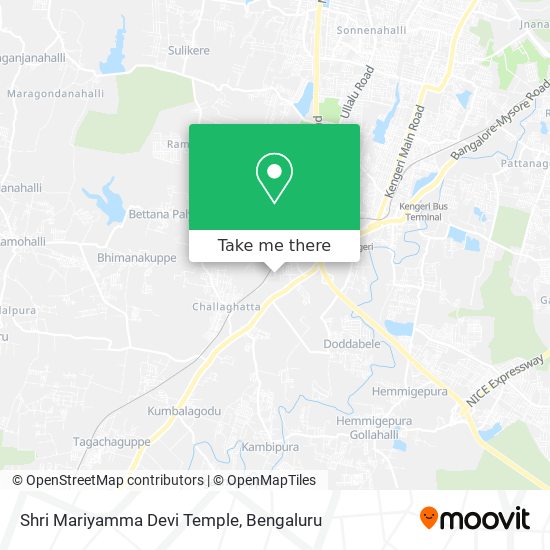Shri Mariyamma Devi Temple map
