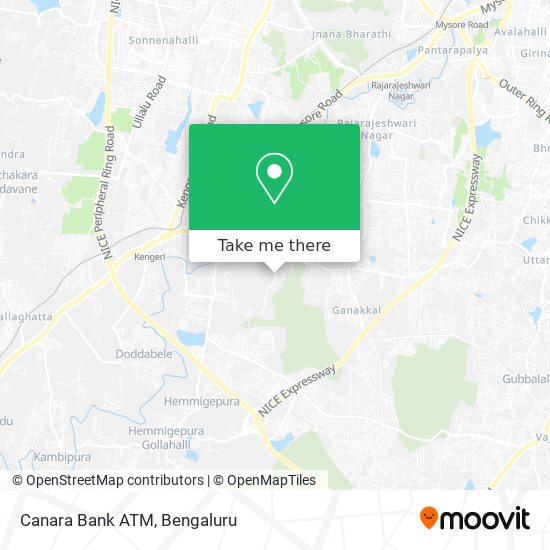 Canara Bank ATM map