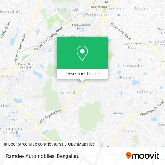 Ramdev Automobiles map
