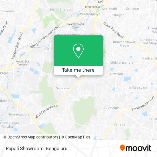 Rupali Showroom map