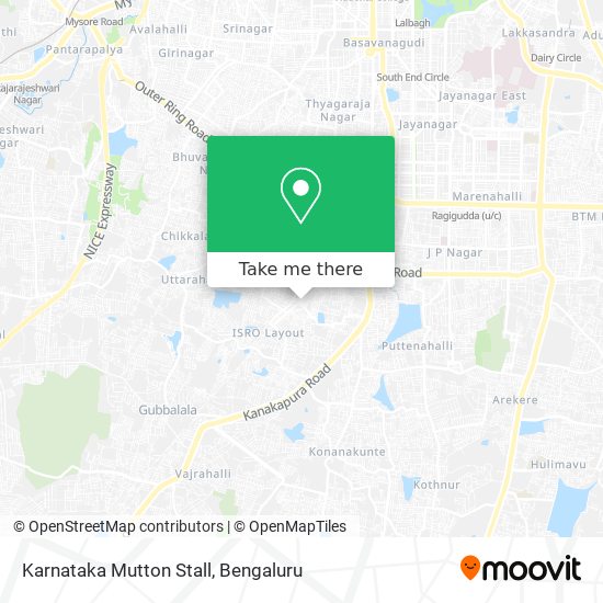 Karnataka Mutton Stall map