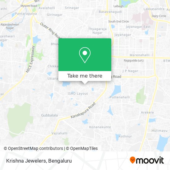 Krishna Jewelers map