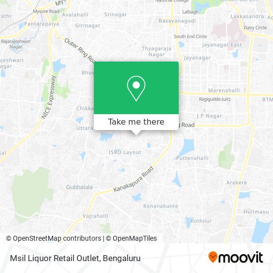 Msil Liquor Retail Outlet map