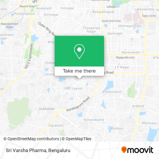 Sri Varsha Pharma map