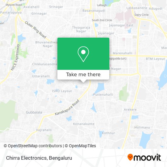 Chirra Electronics map