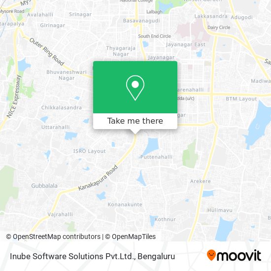 Inube Software Solutions Pvt.Ltd. map