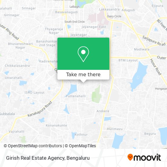 Girish Real Estate Agency map