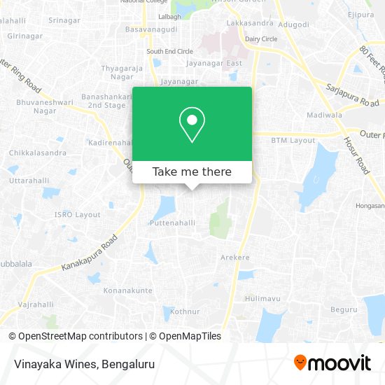 Vinayaka Wines map