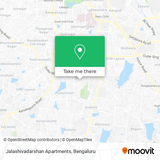 Jalashivadarshan Apartments map