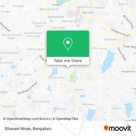 Bhavani Nivas map