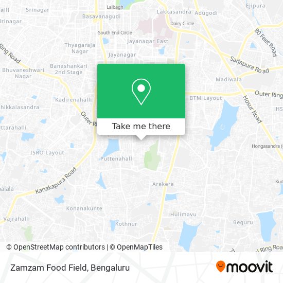 Zamzam Food Field map
