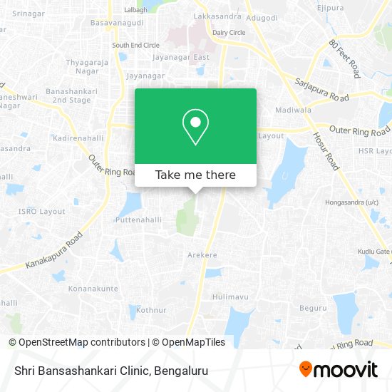 Shri Bansashankari Clinic map