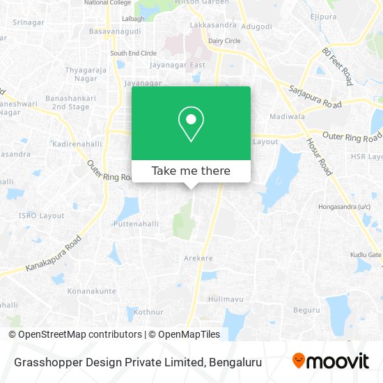 Grasshopper Design Private Limited map