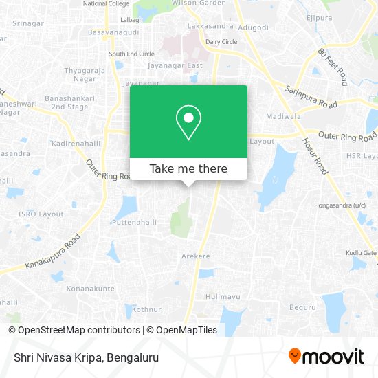Shri Nivasa Kripa map